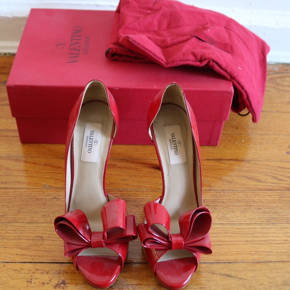 Valentino Bow Pumps
